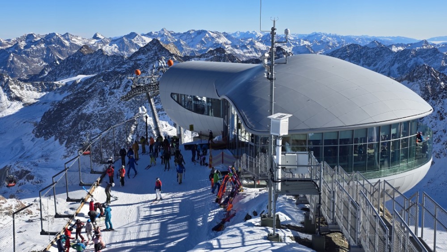 Café 3440 in het Pitztal.